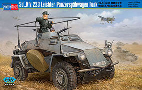 HobbyBoss SdKfz 223 Panzerspahwagen Plastic Model Military Vehicle Kit 1/35 Scale #82443