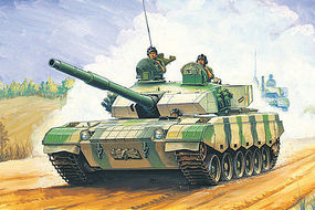 HobbyBoss PLA ZTZ 96 MBT Tank Plastic Model Military Vehicle Kit 1/35 Scale #82464