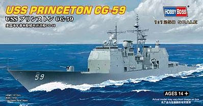 HobbyBoss USS Princeton CG-59 Plastic Model Military Ship Kit 1/1250 Scale #82503