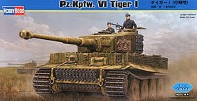 HobbyBoss PZ.KPFW. VI Tiger I Plastic Model Military Vehicle Kit 1/16 Scale #82601