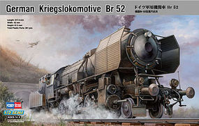 HobbyBoss Kriegslokomotive BR 52 Plastic Model Locomotive Kit 1/72 Scale #82901