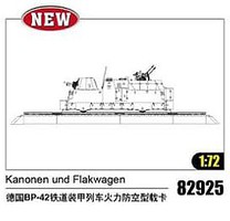 HobbyBoss Kanonen Und Flakwagen Plastic Model Military Vehicle Kit 1/72 Scale #82925