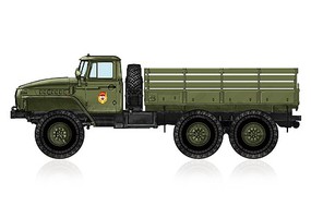 HobbyBoss Russian URAL-4320 Truck Plastic Model Military Vehicle Kit 1/72 Scale #82930