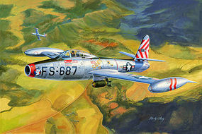 HobbyBoss F-84E Thunderjet Plastic Model Airplane Kit 1/32 Scale #83207
