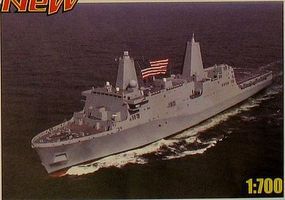 USS New York LPD-21 Plastic Model Military Ship Kit 1/700 Scale #83415