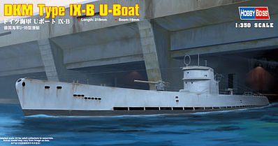 HobbyBoss DKM Navy Type IX-B U-Boat Plastic Model Military Ship Kit 1/350 Scale #83507