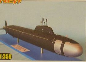 HobbyBoss Russian Navy Yasen SSN Plastic Model Military Ship Kit 1/350 Scale #83526
