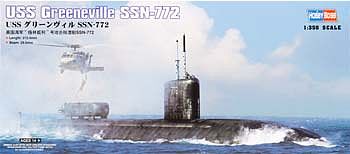 HobbyBoss USS Greenville SSN-772 Submarine Plastic Model Military Ship Kit 1/350 Scale #83531