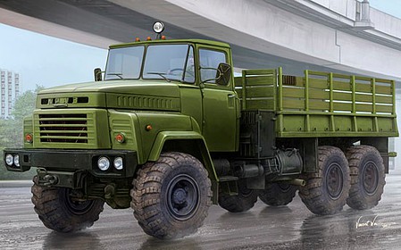 HobbyBoss Rus Kraz-260 Cargo Truck Plastic Model Military Vehicle Kit 1/35 Scale #85510