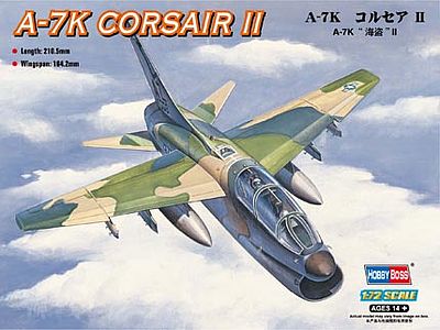 HobbyBoss A-7K Corsair II Plastic Model Airplane Kit 1/72 Scale #87212