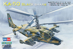 HobbyBoss Russian KA-50 Blackshark Plastic Model Helicopter Kit 1/72 Scale #87217