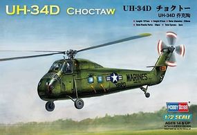 HobbyBoss UH-34D Choctaw American Plastic Model Helicopter Kit 1/72 Scale #87222