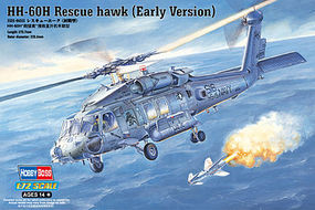 HobbyBoss HH-60H Rescue Hawk Plastic Model Helicopter Kit 1/72 Scale #87234