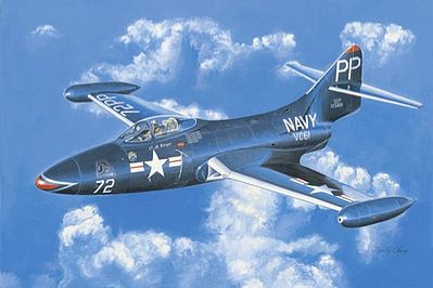 F0F-2P Panther Plastic Model Airplane Kit 1/72 Scale #87249 by ...
