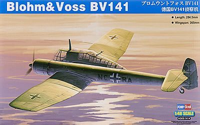 HobbyBoss German BV-141 Plastic Model Airplane Kit 1/48 Scale #hy81728