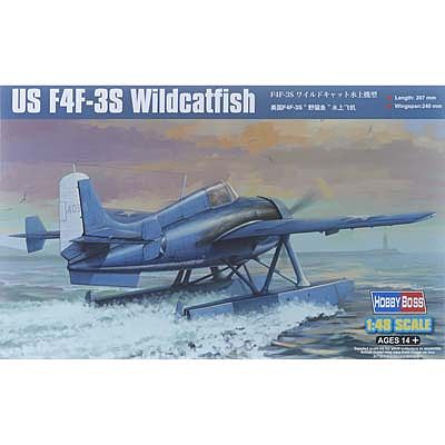 HobbyBoss F4F-3S Wildcatfish Plastic Model Airplane Kit 1/48 Scale #hy81729