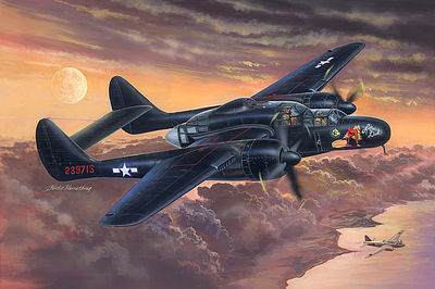 HobbyBoss P-61B Black Widow Night Fighter Plastic Model Airplane Kit 1/32 Scale #hy83209