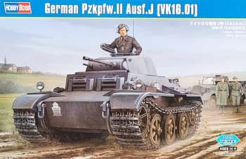 HobbyBoss German PZ.KPFW.II AUSF. J VK1601 Tank Plastic Model Military Vehicle 1/35 Scale #hy83803