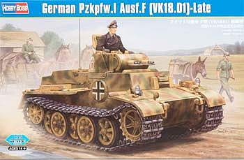 HobbyBoss German PZ.KPFW.I AUSF.F VK1801 Tank Plastic Model Military Vehicle Kit 1/35 Scale #hy83805