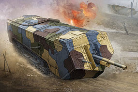 HobbyBoss Saint-Chamond Heavy Tank Medium Plastic Model Military Vehicle 1/35 Scale #hy83859