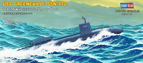 HobbyBoss USS Navy Greenville Plastic Model Military Ship Kit 1/700 Scale #hy87016