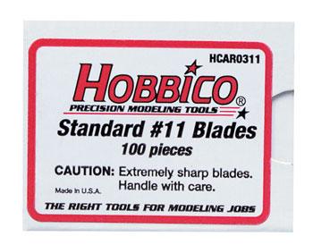 Hobbico #11 Hobby Blades (100)