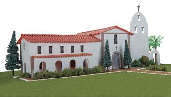 Hobbico California Mission Santa Ines Mission Project Building Kit #y9042