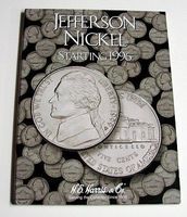 HE-Harris Jefferson Nickel 1996-2002 Coin Folder Coin Collecting Book and Supply #2681