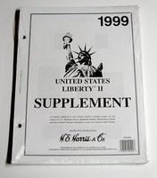 HE-Harris 1999 US Liberty II Stamp Album Supplement (D) Stamp Collecting Supply #hrs99