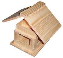Hobby-Express Duplex Bird Feeder Kit Wooden Bird House Kit #60003