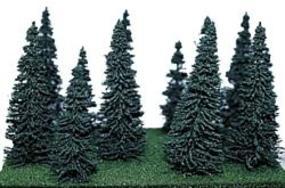 Heki Trees 4-7'' flk pines 12/ (12)