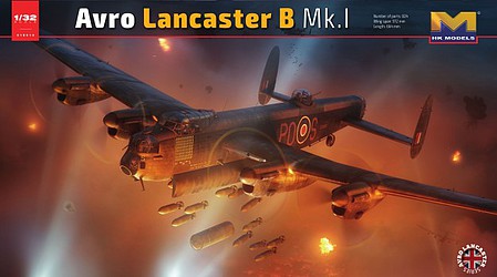 HK-Models Avro Lancaster B Mk I Heavy Bomber Plastic Model Airplane Kit 1/32 Scale #01e010
