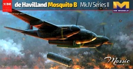 HK-Models DeHavilland Mosquito B Mk IV/PR Mk IV Bomber Plastic Model Airplane Kit 1/32 Scale #01e015