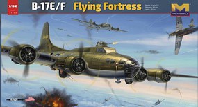 HK-Models B17E/F Flying Fortress Heavy Bomber (Re-Issue) Plastic Model Airplane Kit 1/32 Scale #01e05