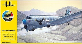 Heller C-47 Dakota starter set 1-72