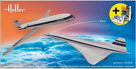 Heller Caravelle&Concorde DK 1-100