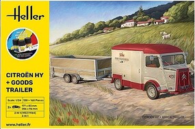 Heller Citroen Van HY + Trailer 1-24 StarterKit