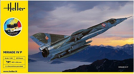 Heller Mirage 4 starter set 1-72
