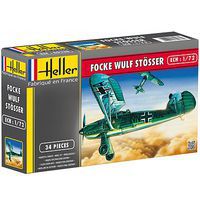 Heller FOCKE WULF Plastic Model Airplane Kit 1/72 Scale #80238