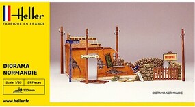 Heller Diorama Normandy Ruins 1-35