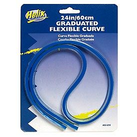 Helix-Art 24/60cm Graduated Flexible Curve Ruler