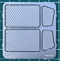 Highlight VW Beetle Door Panel Set 2 TAM Plastic Model Vehicle Accessory Kit 1/24-1/25 Scale #69