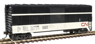Herpa 40 Through Baggage Car Canadian National HO Scale Model Train Freight Car #12020