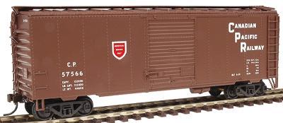 Herpa 40 NSC Boxcar Canadian Pacific Railway HO Scale Model Train Freight Car #12025