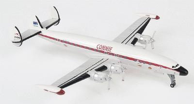 Herpa Lockhead L-1049G Connie Diecast Model Airplane 1/400 Scale #155539
