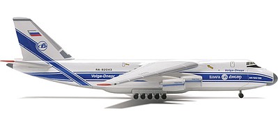 Herpa Antonov AN-124 Volga-Dnepr Diecast Model Airplane 1/500 Scale #510776