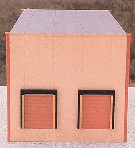 Herpa Multi-Bay Modern Warehouse - Kit - Gray HO Scale Model Railroad Building #6321