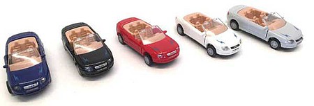 Herpa Euro Conv Coupe Assorted