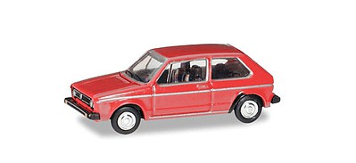 Herpa Volkswagen Golf - Assembled Red - N-Scale