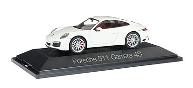 Herpa Porsche 911 Coupe white - 1/43 Scale